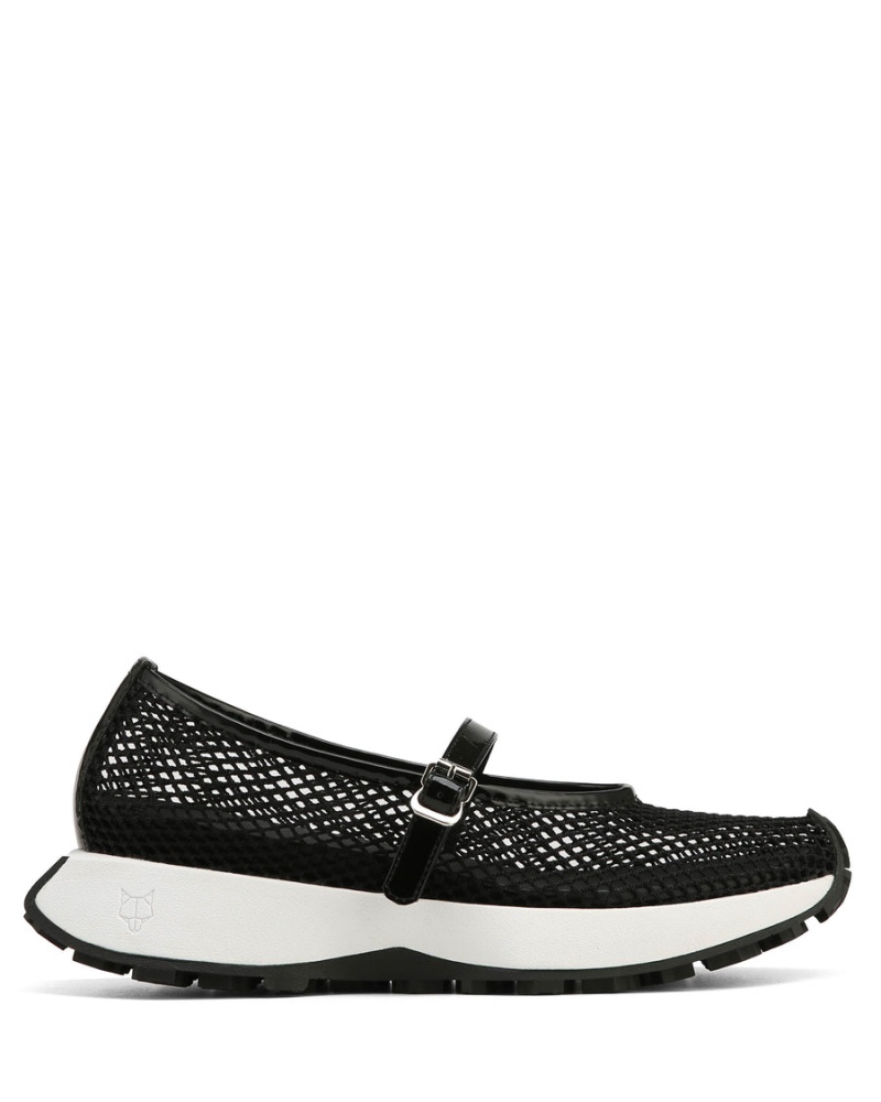 Női Naked Wolfe Protected Mesh Loafers Fekete | OEH8287CS